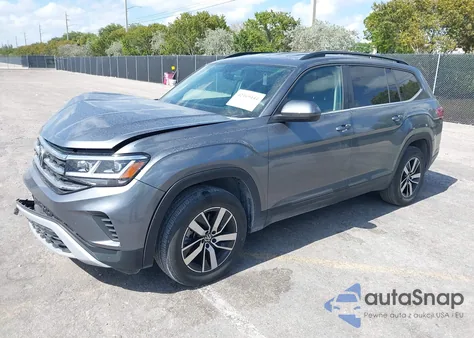 2022 Volkswagen Atlas 2.0T Se из США, поврежденный, VIN 1V2DP2CA9NC542764
